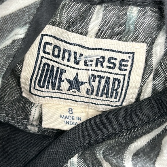 Converse Black and White 100% Cotton Midi Dress - Picture 8 of 16